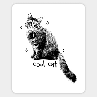 Cool Cat Magnet